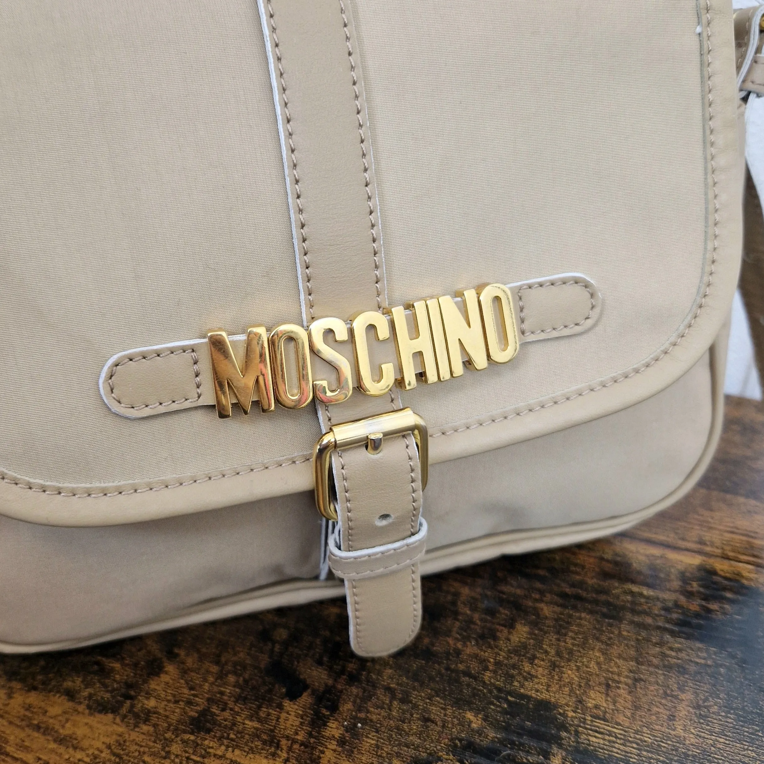 Moschino | Borsa a tracolla beige