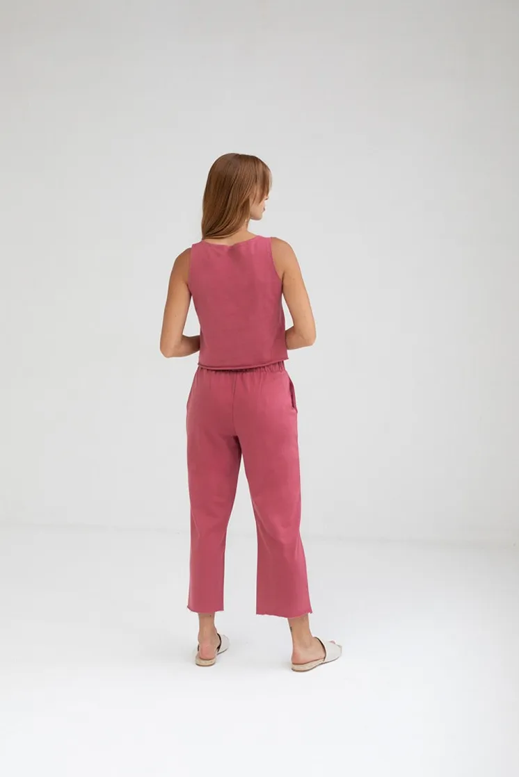 Mus & Bombon Murwa Raspberry Pants