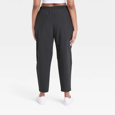 New - All In Motion Women's Stretch Woven High-Rise Tapered Pants Jogger UPF 50 