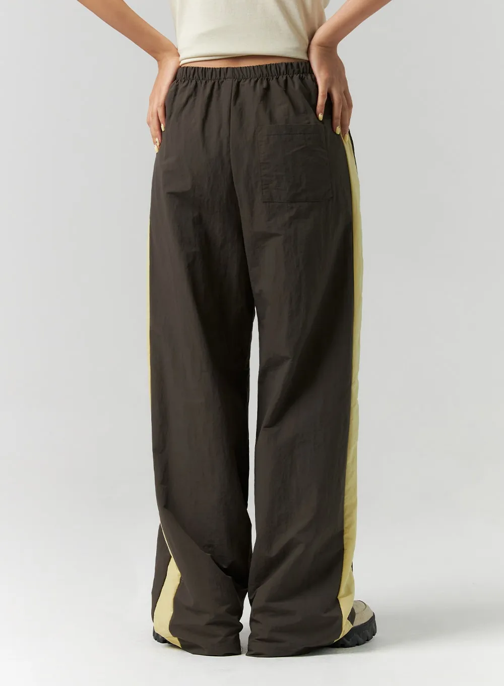 Nylon Wide Fit Pants CS311