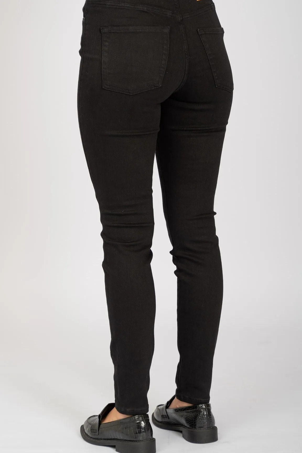 Performance Skinny Jeans - Black Denim