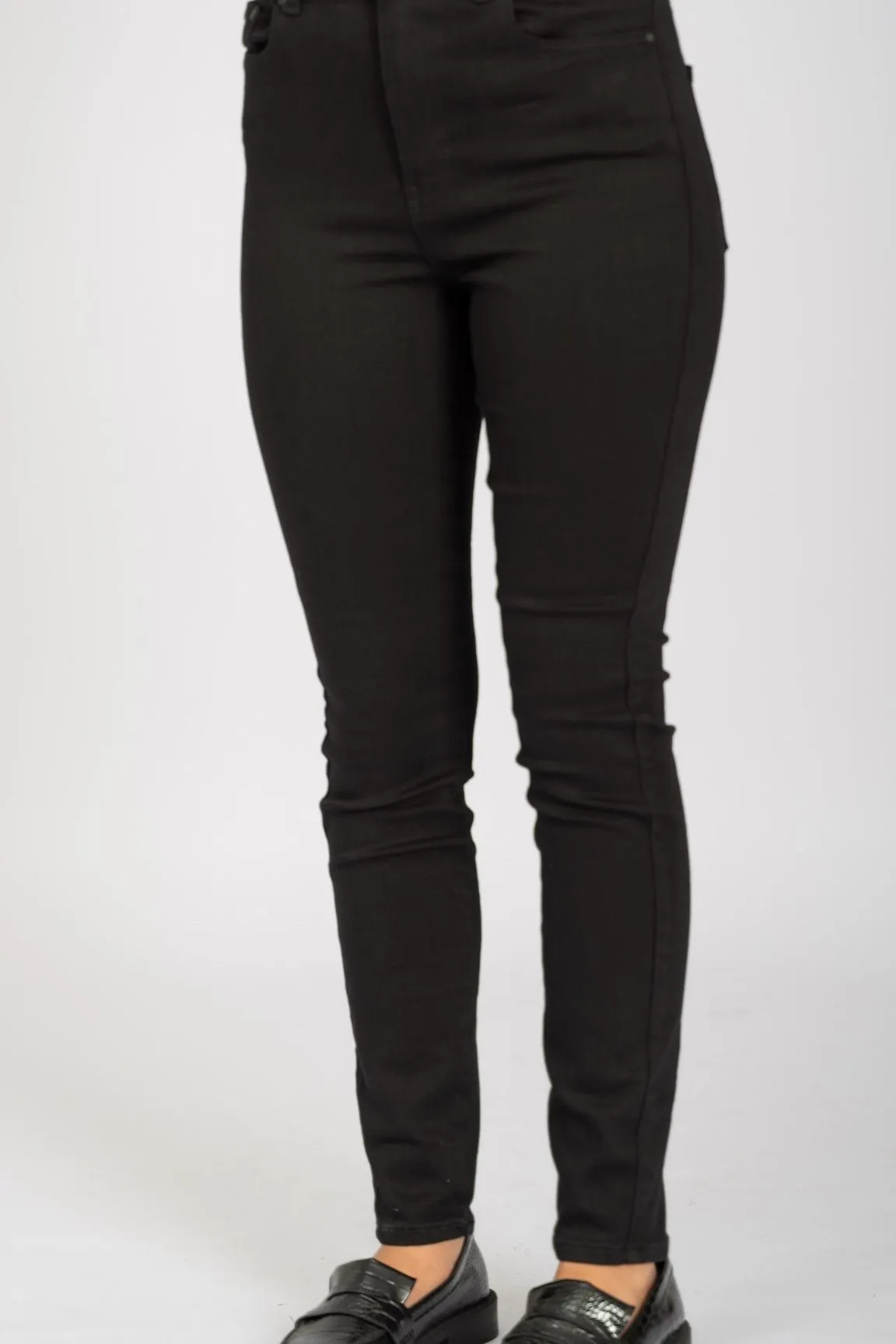 Performance Skinny Jeans - Black Denim