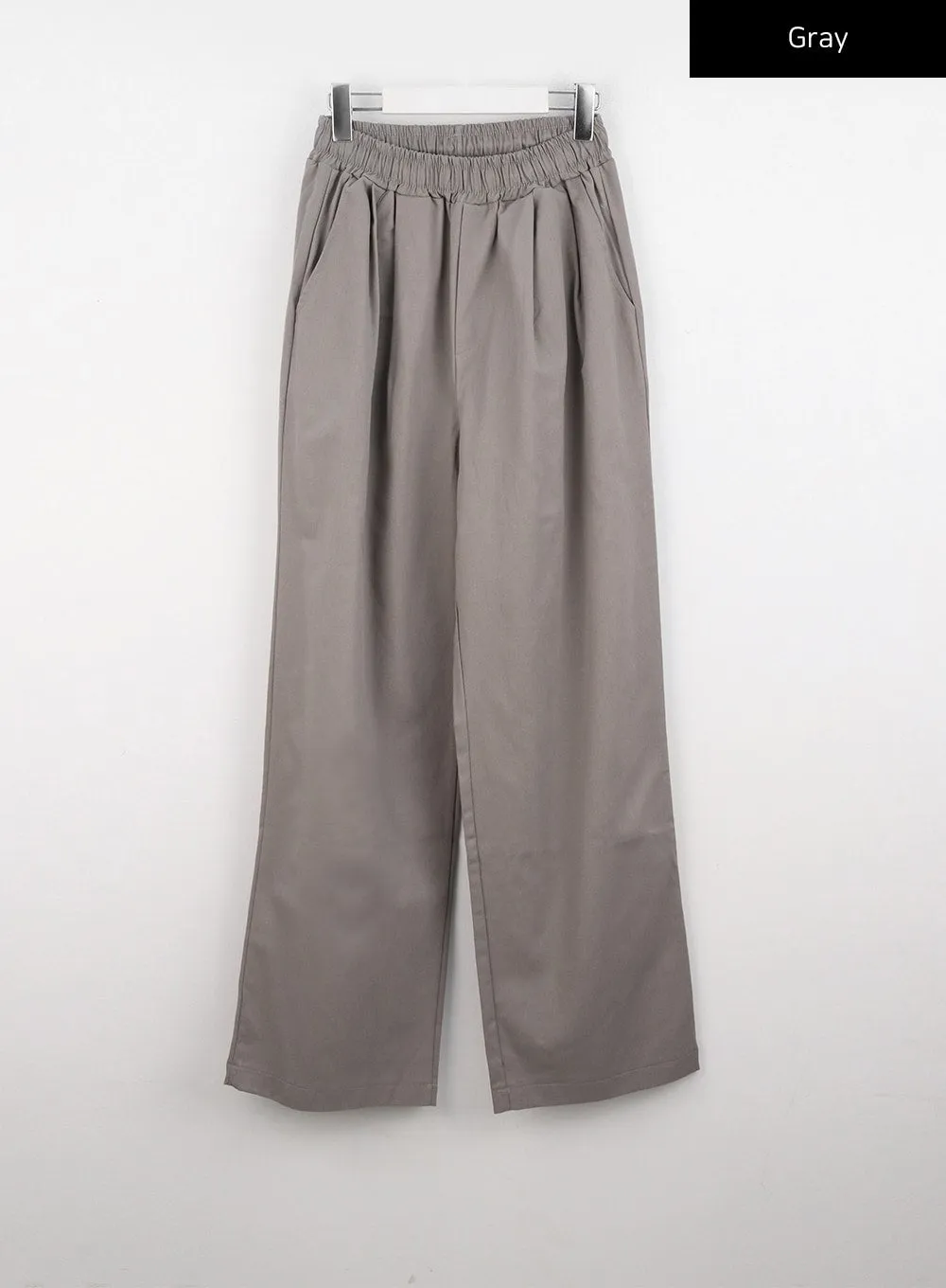 Pintuck Wide Fit Pants IO326