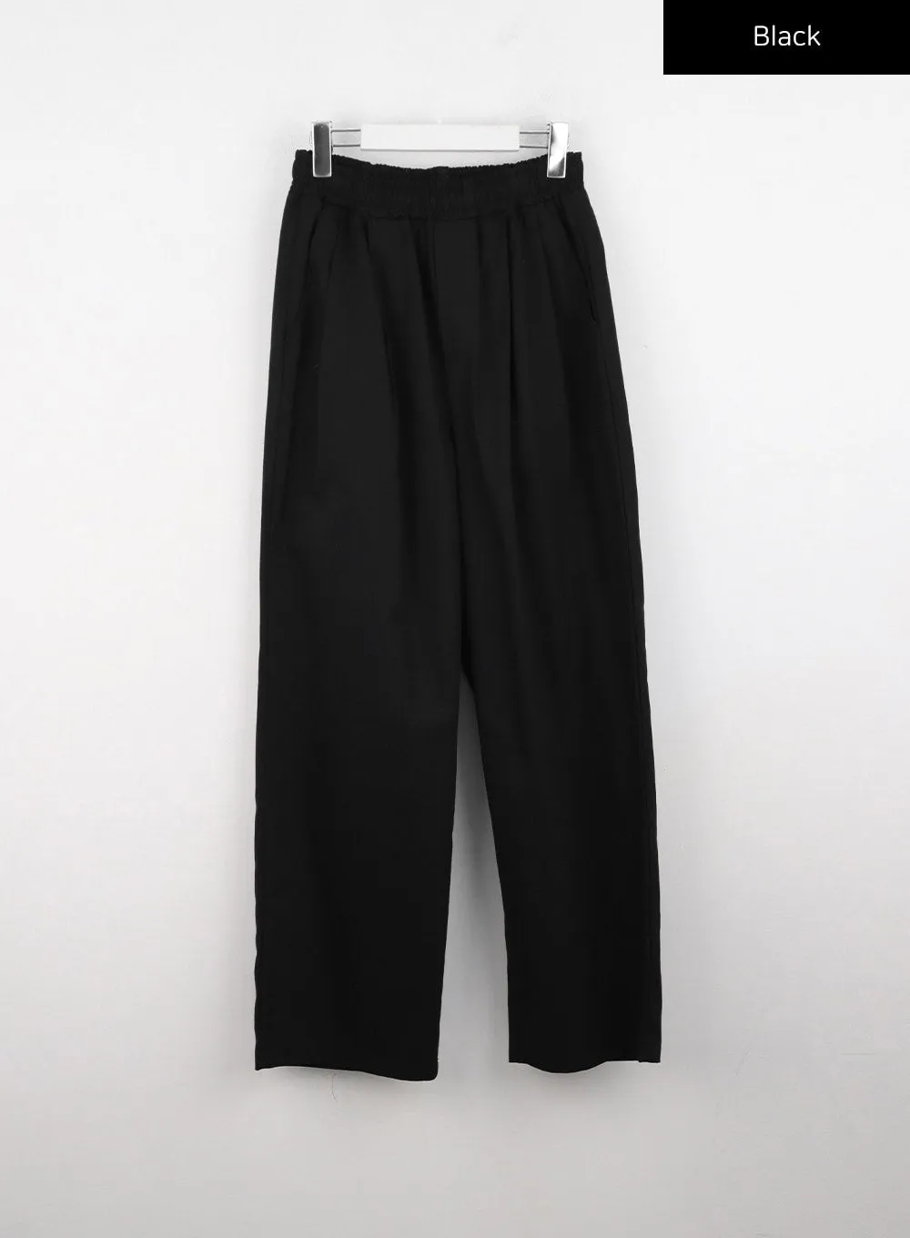 Pintuck Wide Fit Pants IO326