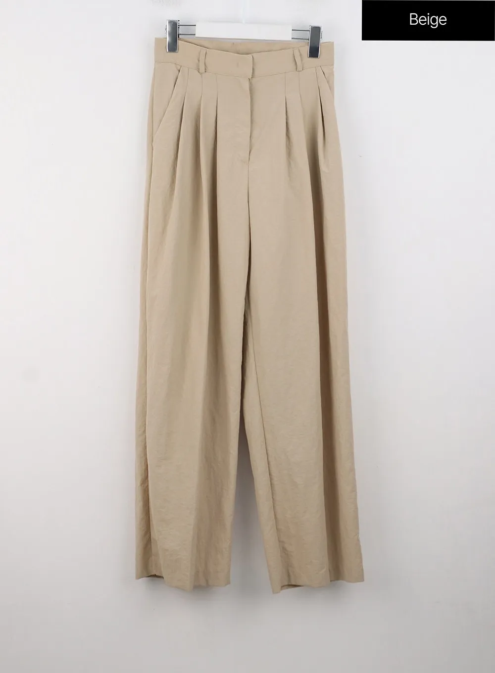 Pintuck Wide-Fit Pants OG318