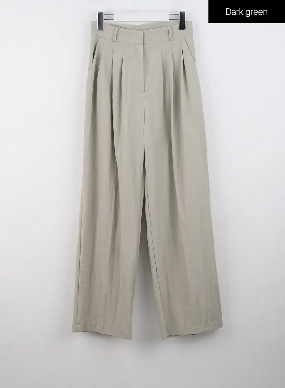 Pintuck Wide-Fit Pants OG318