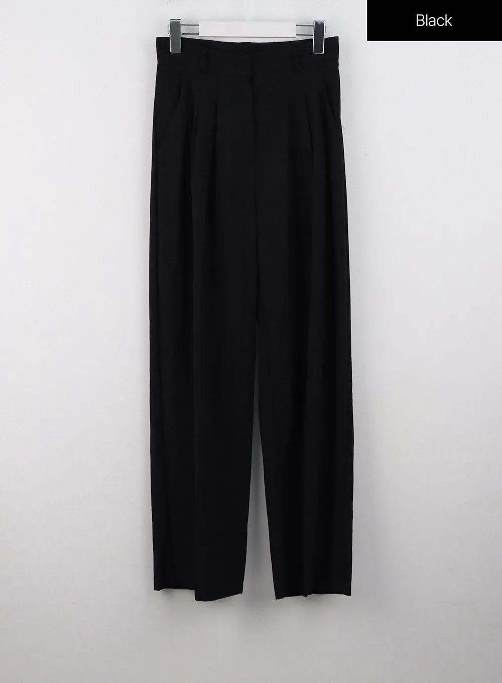 Pintuck Wide-Fit Pants OG318