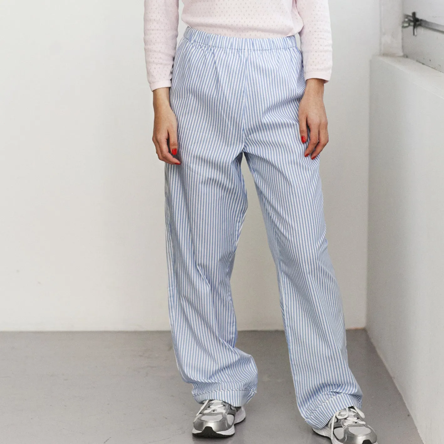 PYJAMAS SET // WOMEN // BLUE STRIPE