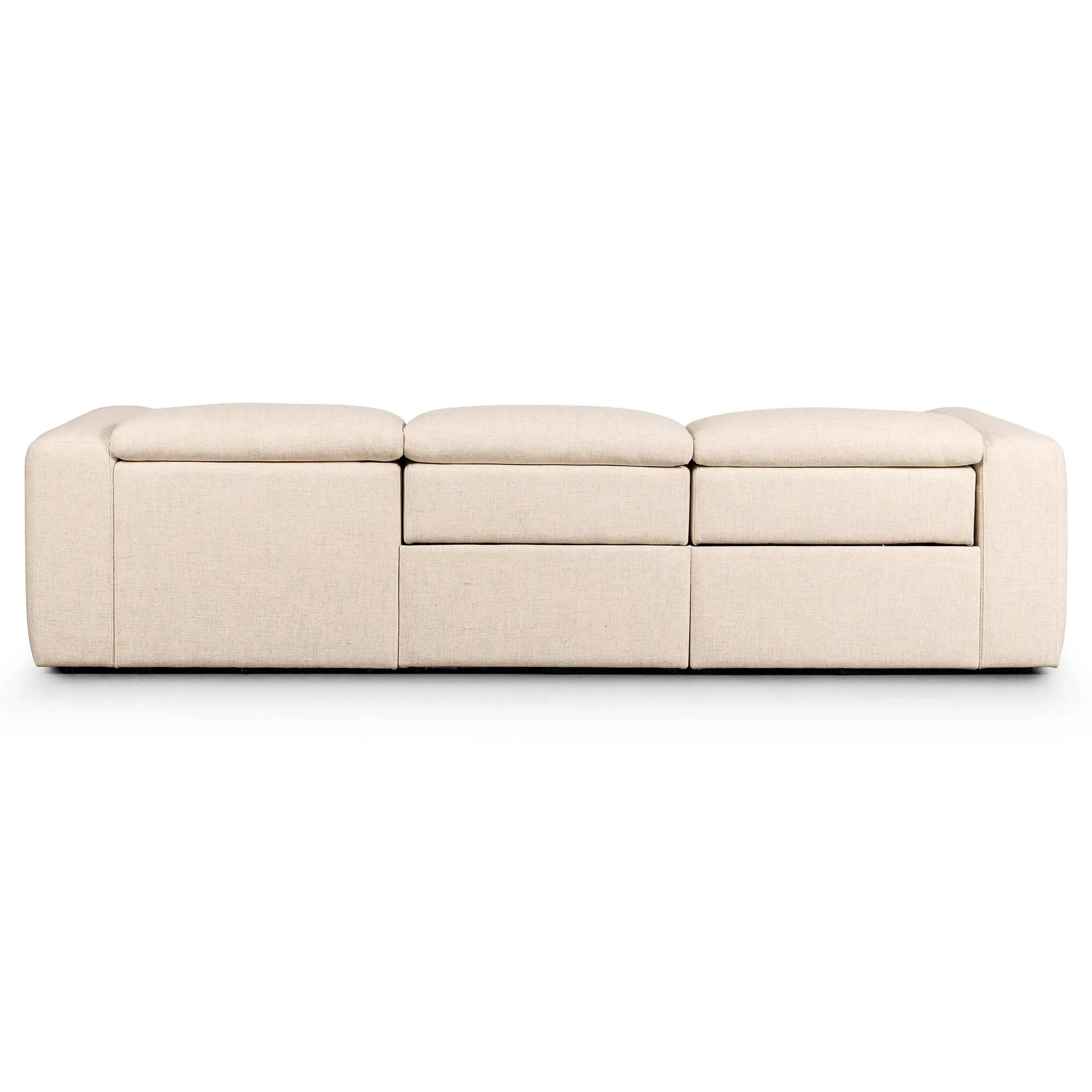 Radley Power Recliner Right Chaise Sectional, Antigo Natural