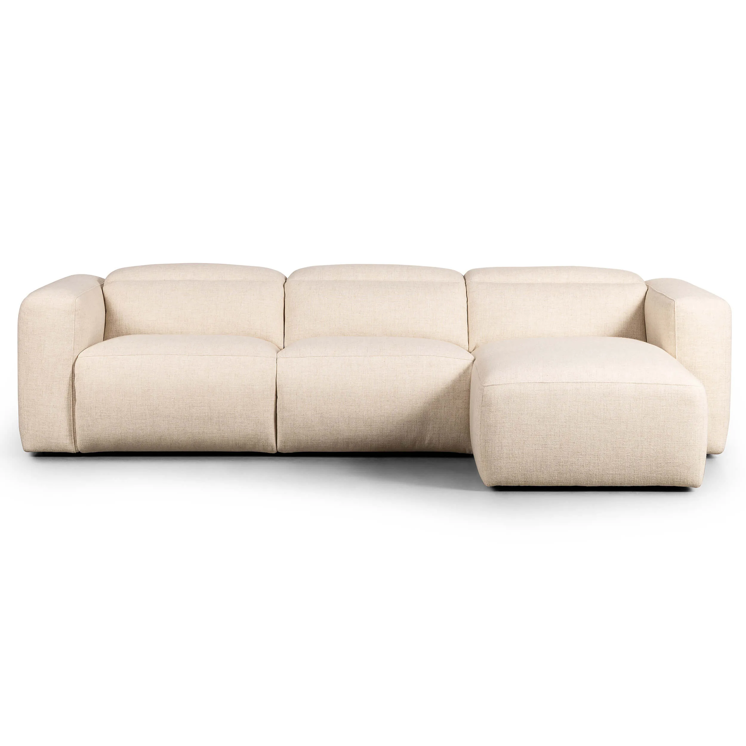 Radley Power Recliner Right Chaise Sectional, Antigo Natural