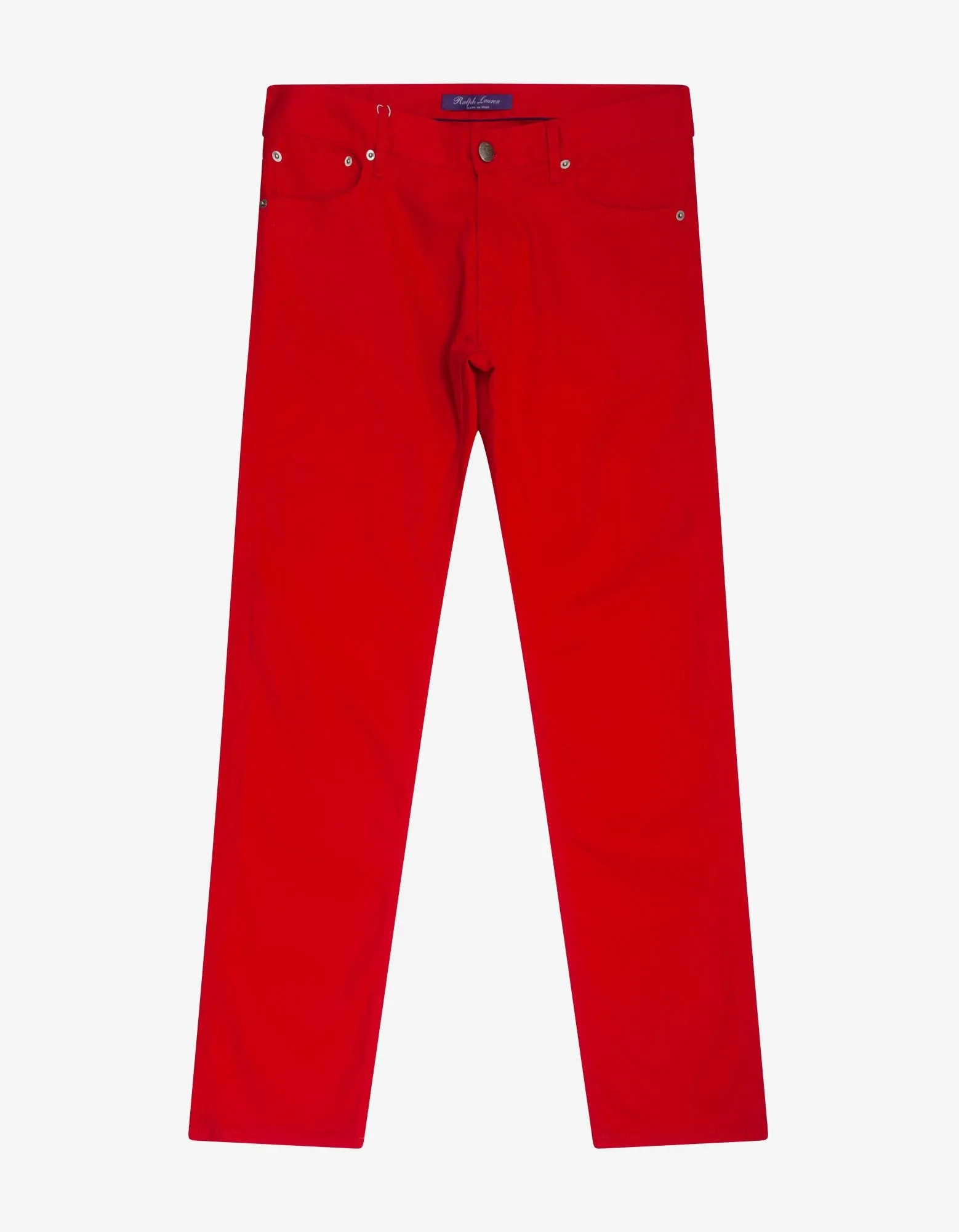 Red Slim Fit Jeans