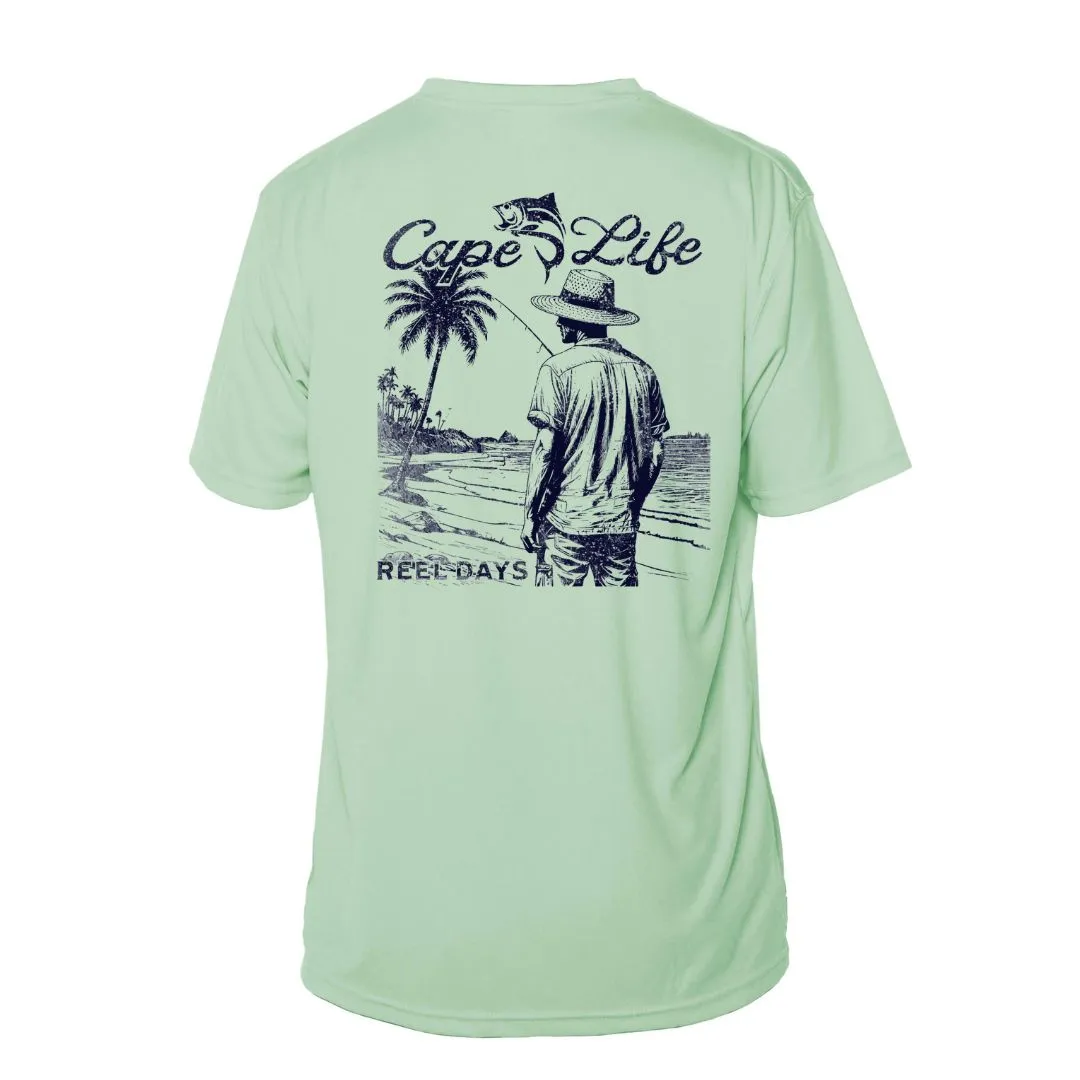 Reel Days Fishing Sun Shirt - UPF50 Dryfit Graphic Tee