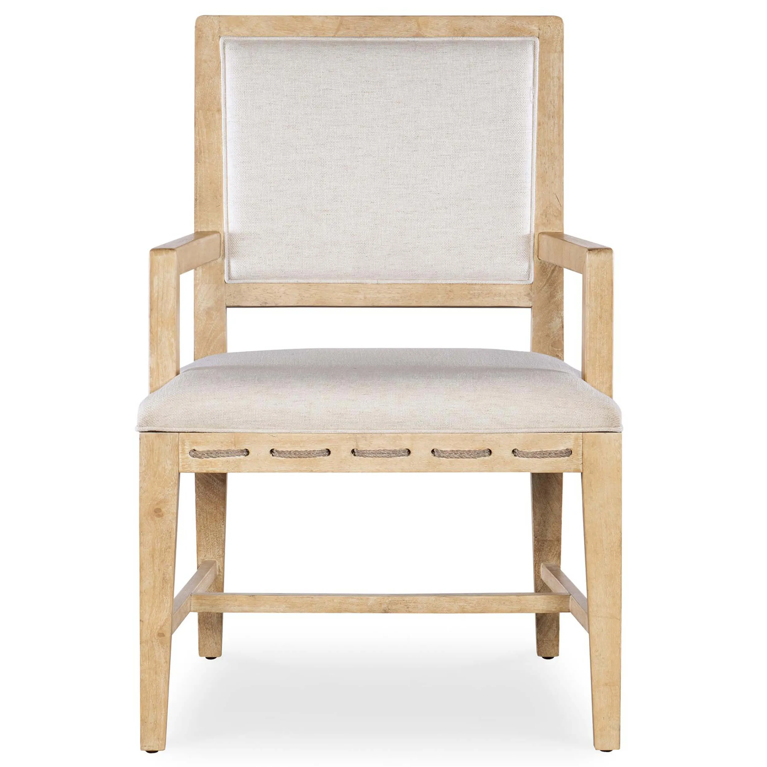 Retreat Cane Back Arm Chair, Dune, Set of 2