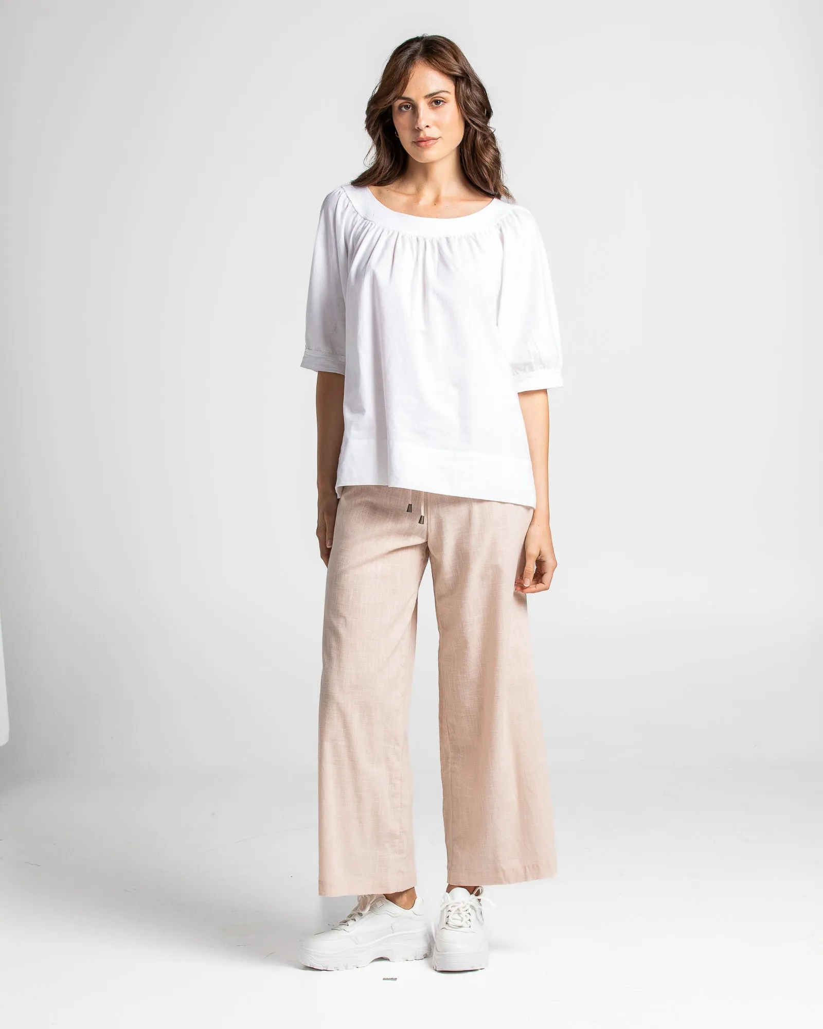 Ria Pant No Pockets - Dusty Pink