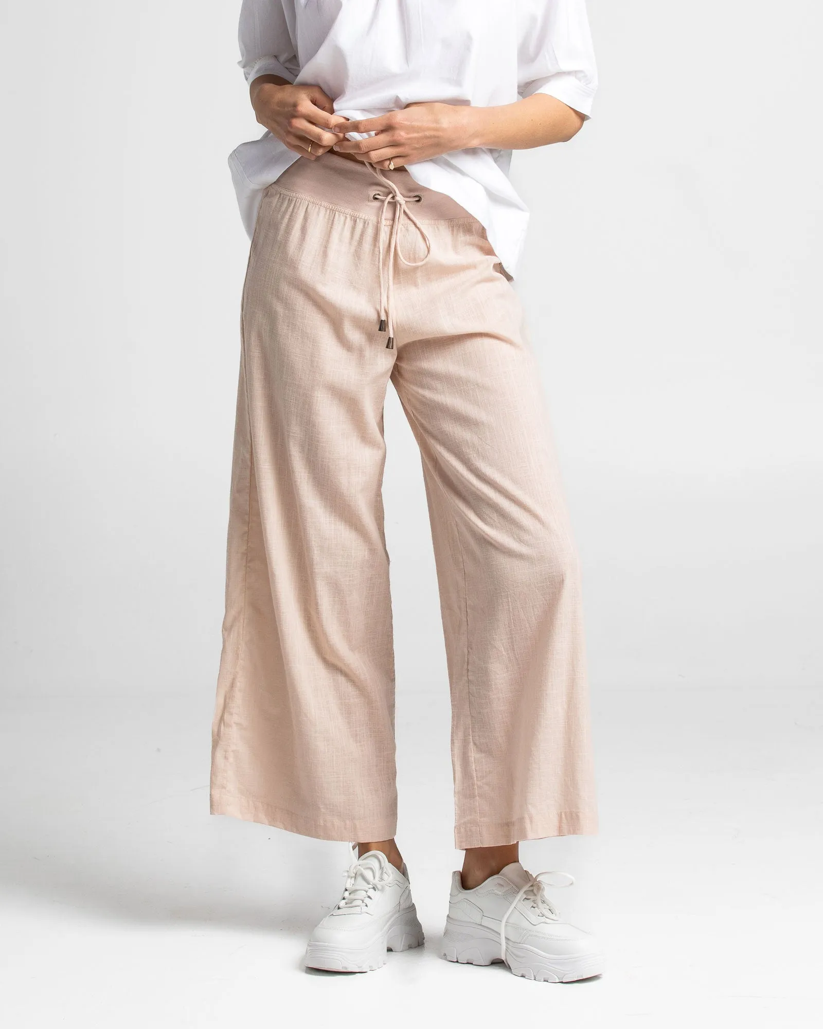 Ria Pant No Pockets - Dusty Pink