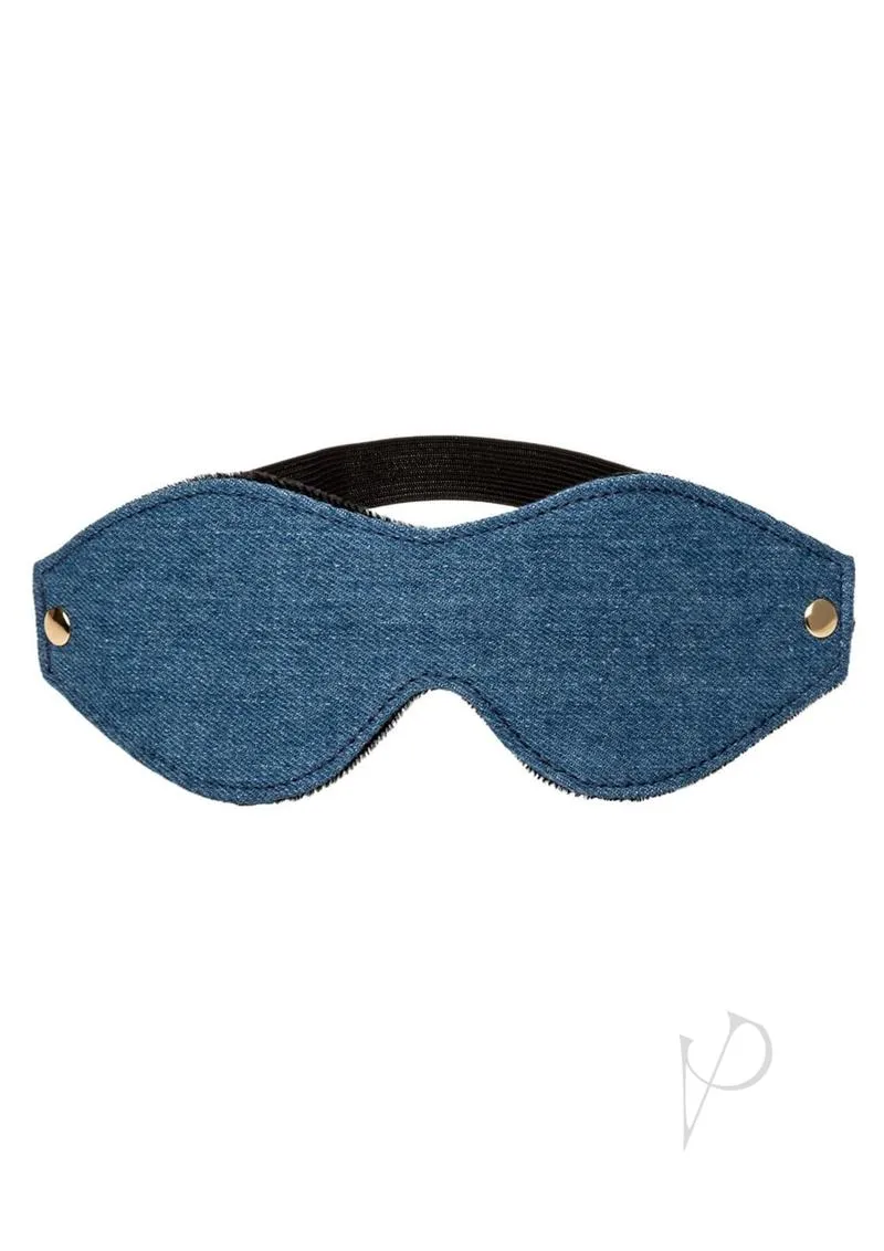 Ride Em Premium Denim Coll Eye Mask