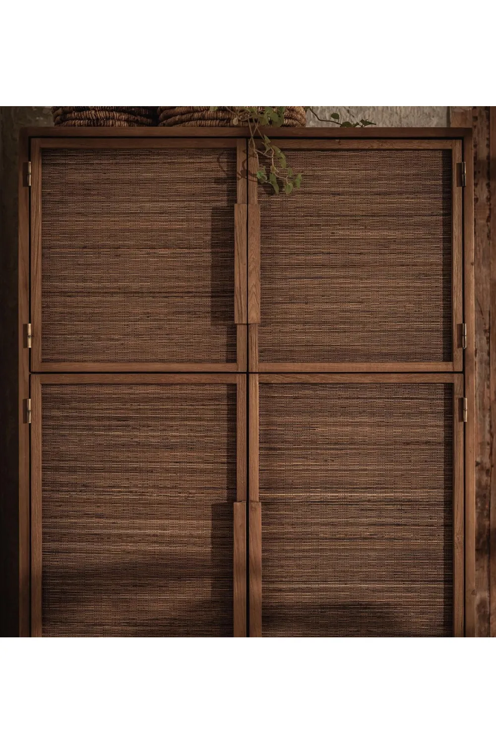 Rustic Wooden Framed Wardrobe | dBodhi Coco