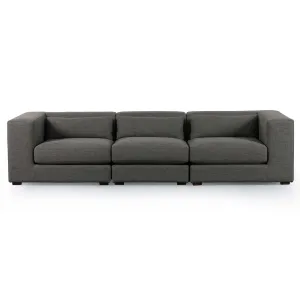 Sena 3 Piece Sectional, Alcala Graphite