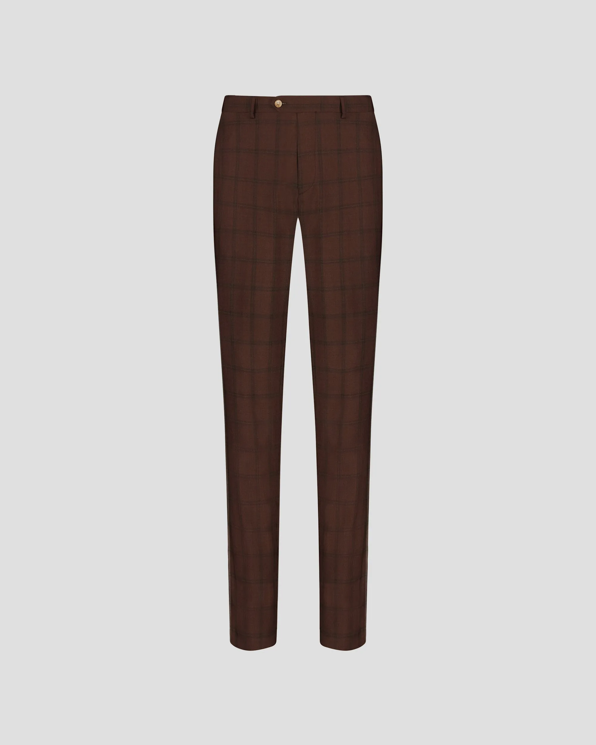 SG Dress Trouser - Dark Brown Window Pane