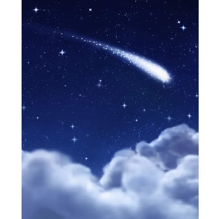 Shooting Star Printed Backdrop