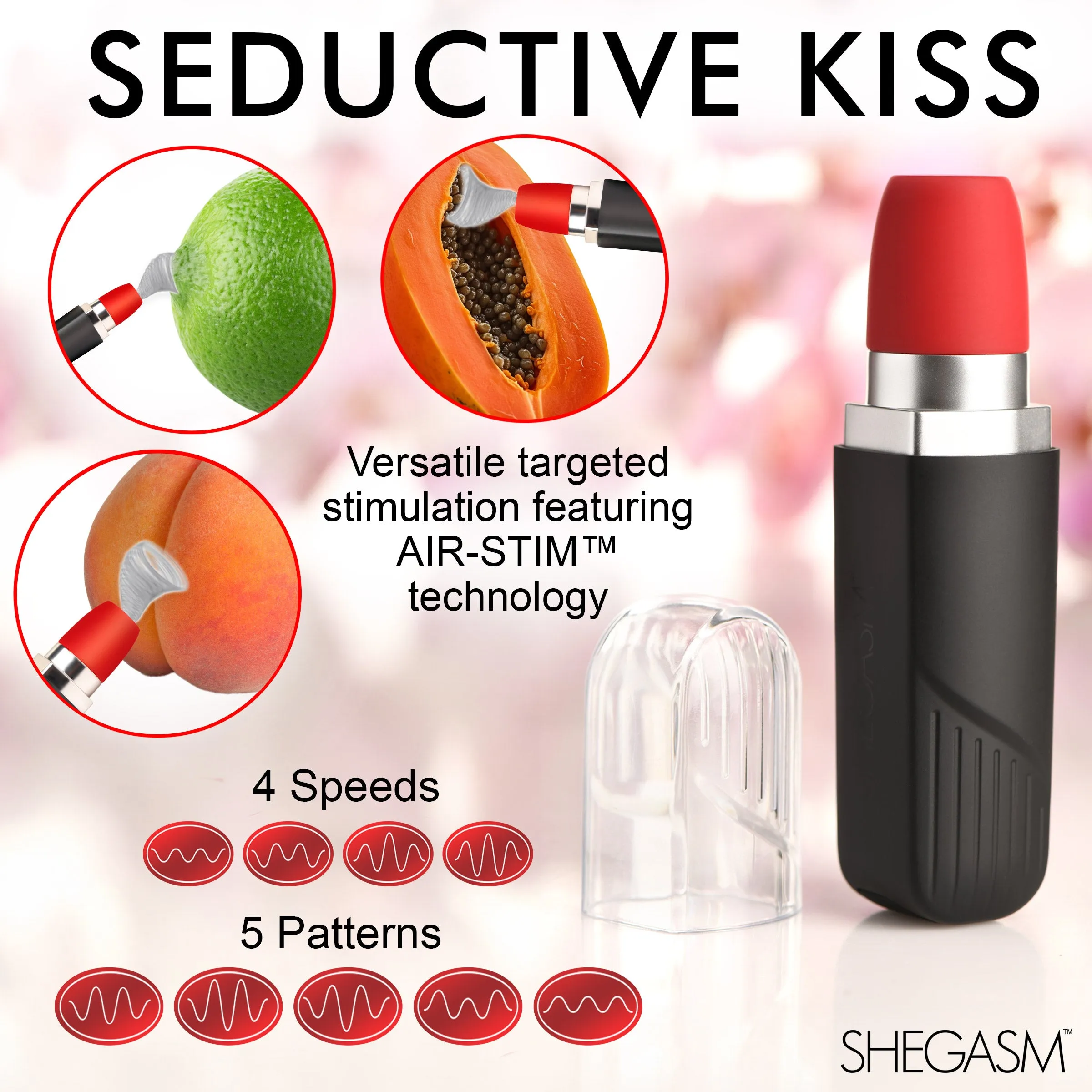 Silicone Lipstick Clit Stimulator