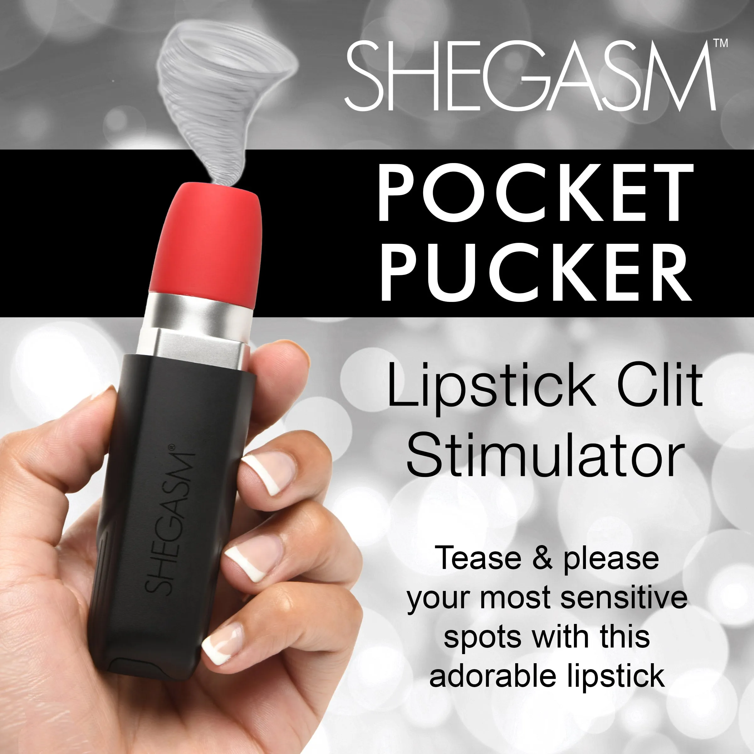 Silicone Lipstick Clit Stimulator