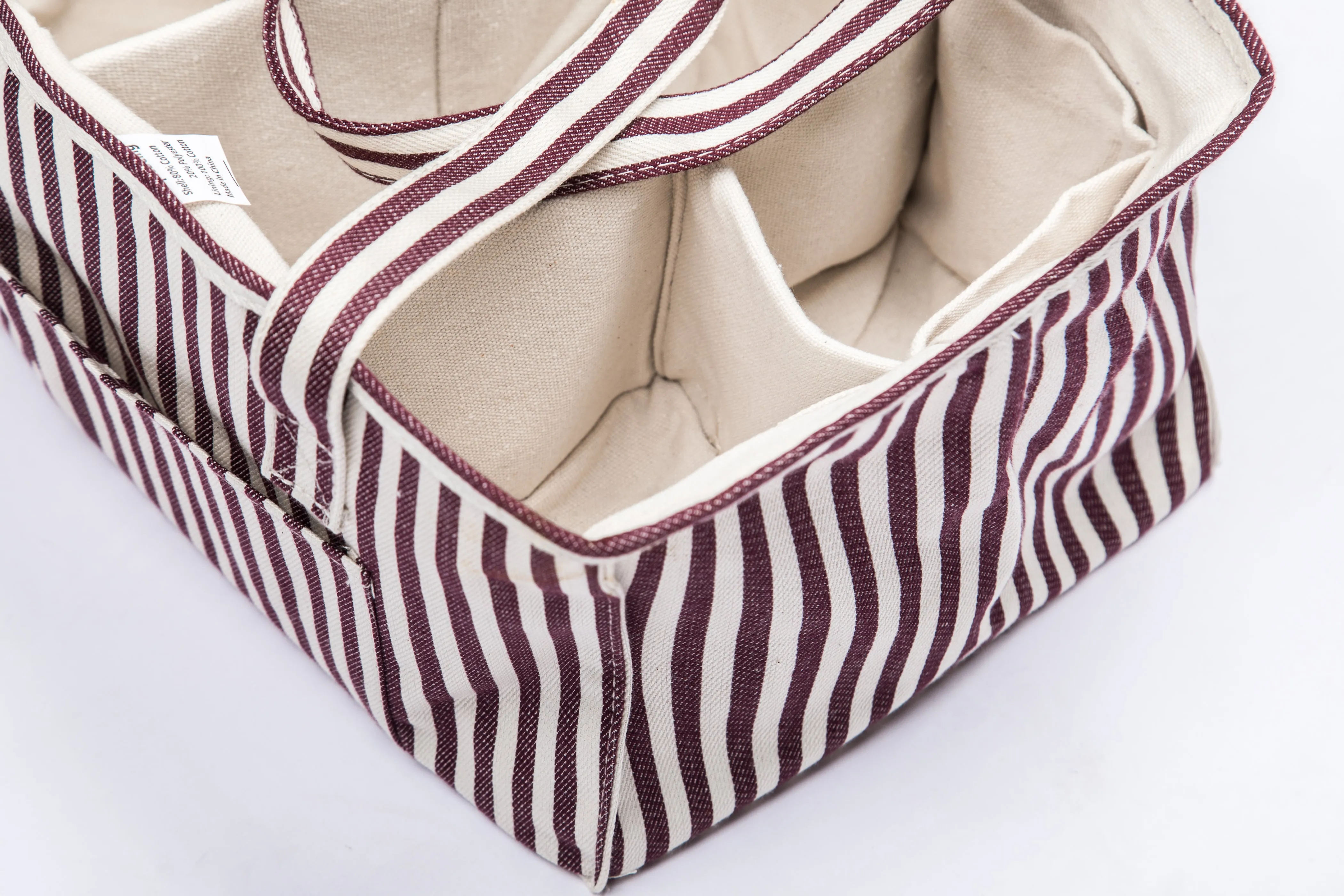 Simple Being Diaper Caddy (Red Stripe)