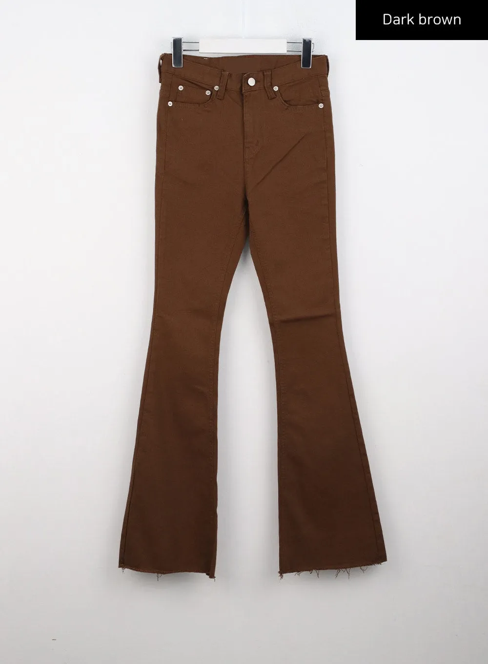 Slim Fit Bootcut Pants CO319