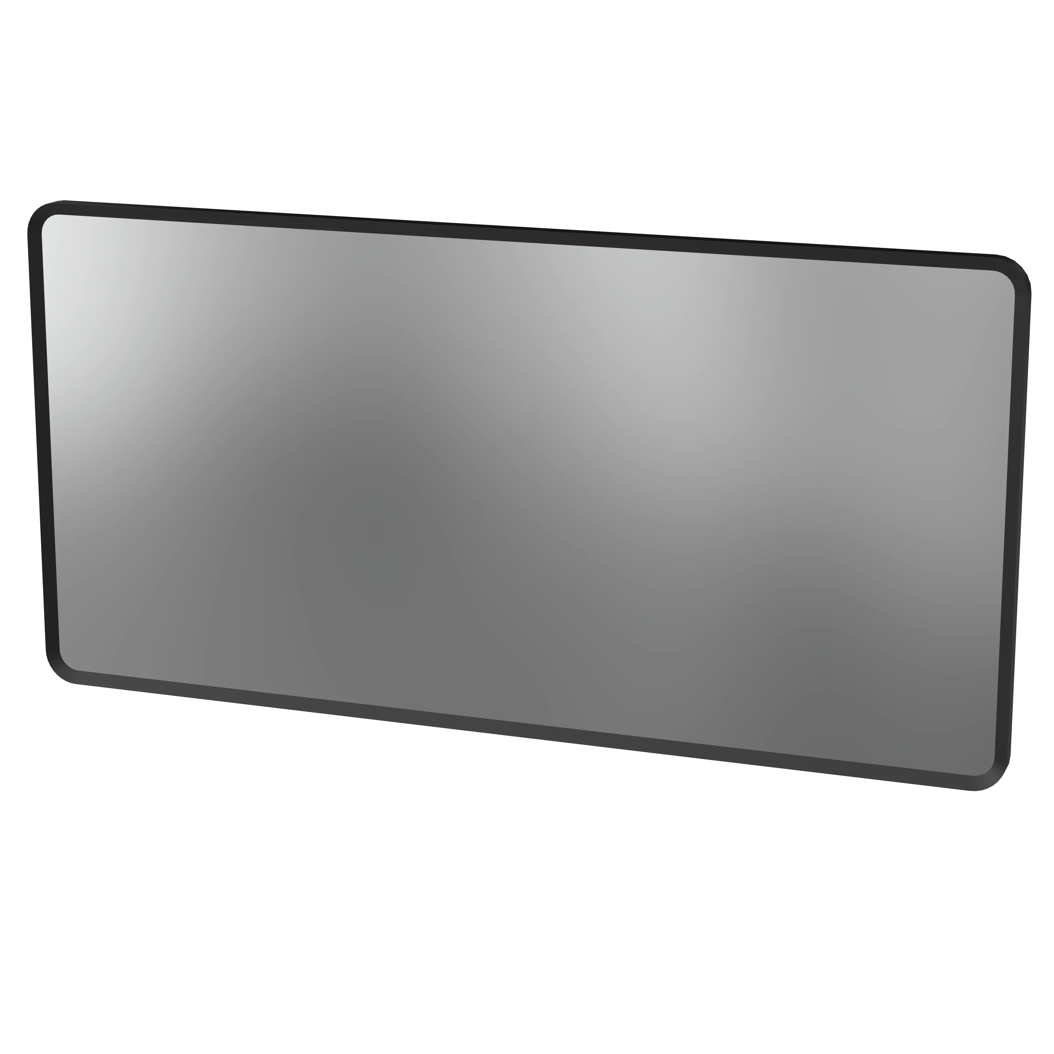 Soji Black 600x1200 Framed Mirror