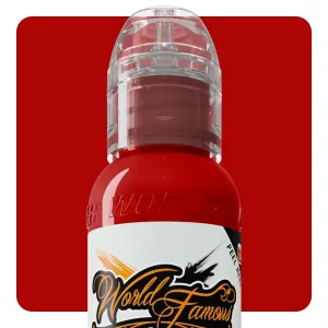 Straight Red — World Famous Tattoo Ink — Pick Size