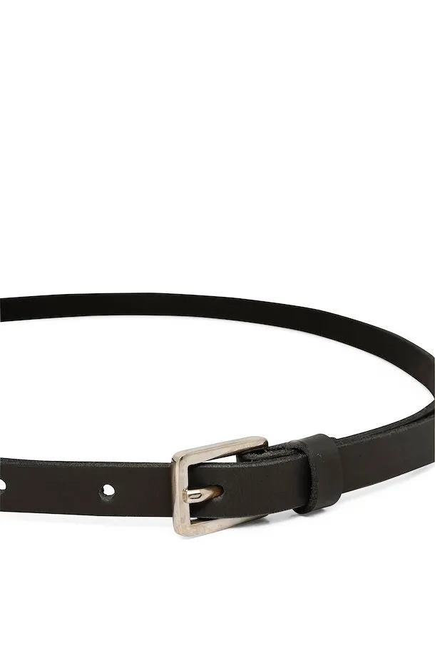 The Charissa Leather Belt by Part Two - Black