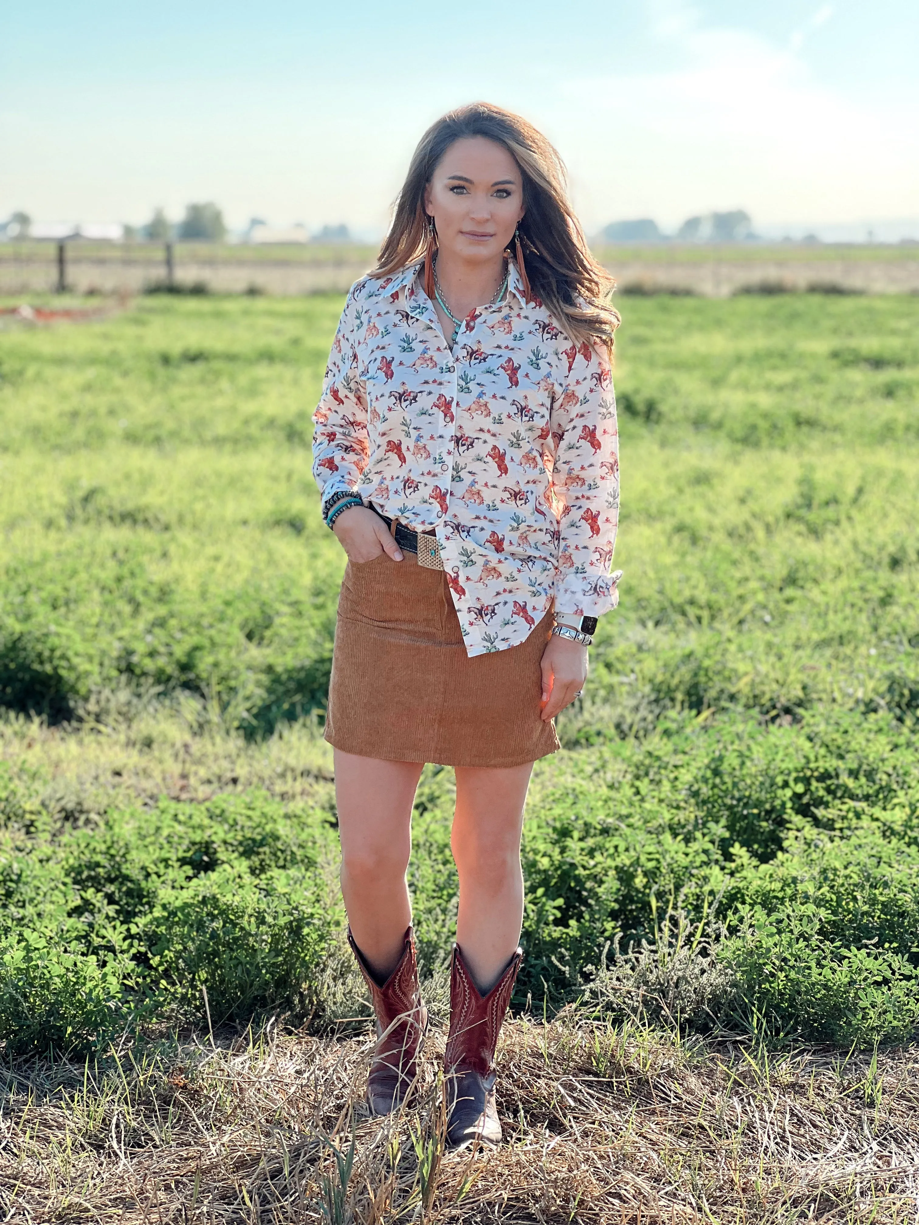 The Corduroy Skirt