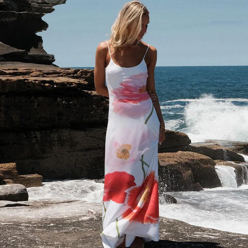 Timber Floral Print Maxi Dress