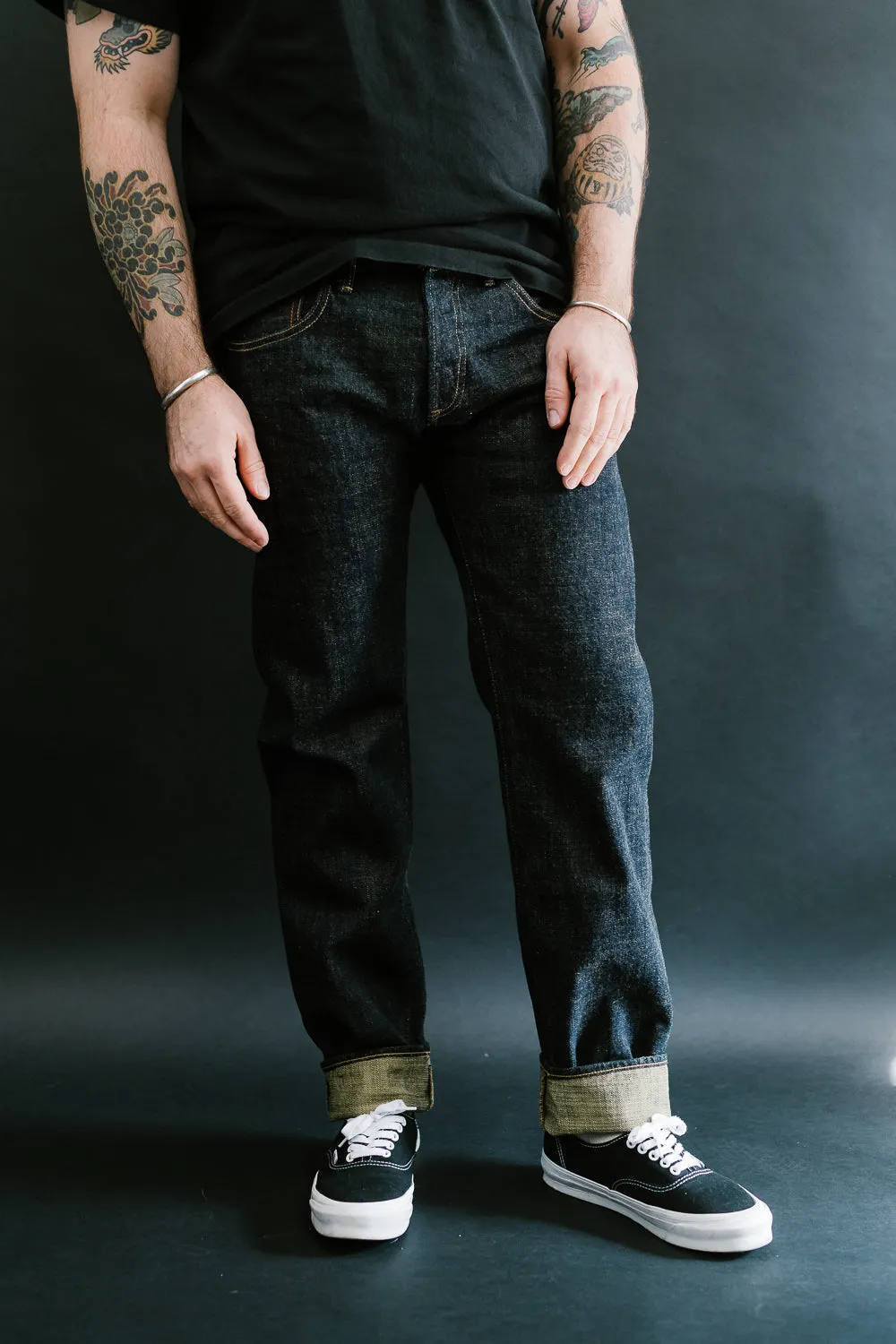 TNK102SA - 15oz SOGA Selvedge Slim Straight Fit - Indigo