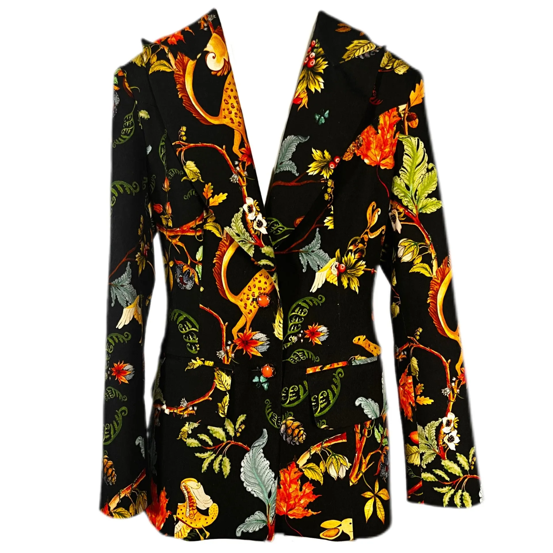 Tropical Printed Jacket