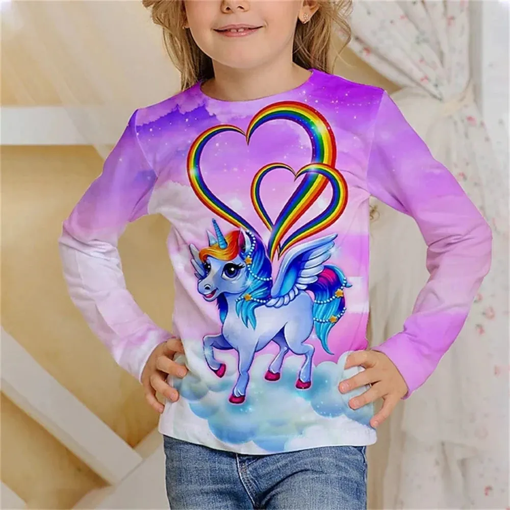 Unicorn Girl T-Shirts