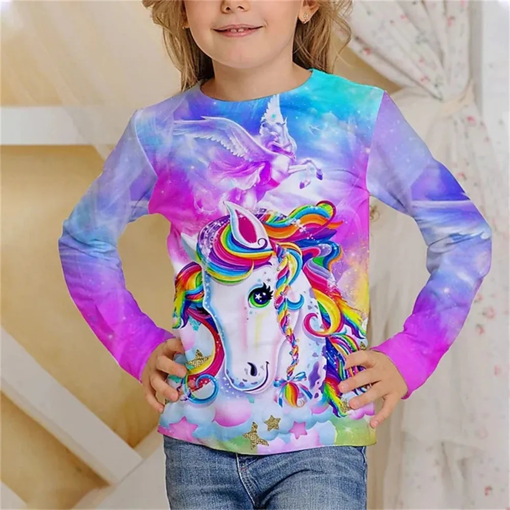 Unicorn Girl T-Shirts