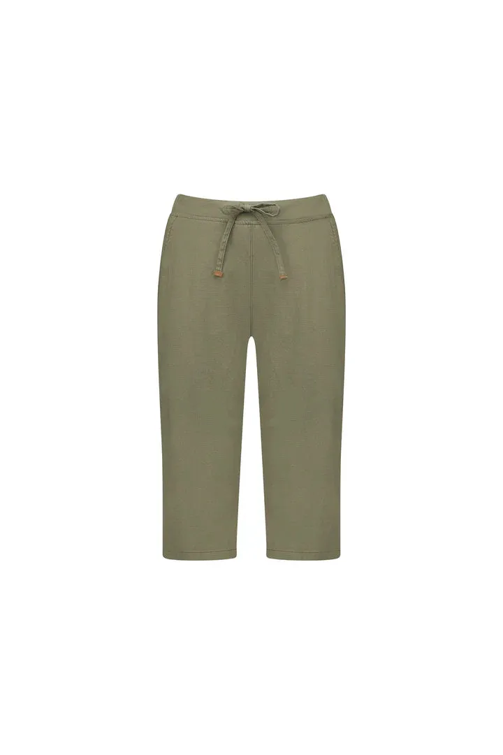 Vassalli Slim Leg Pant - Army