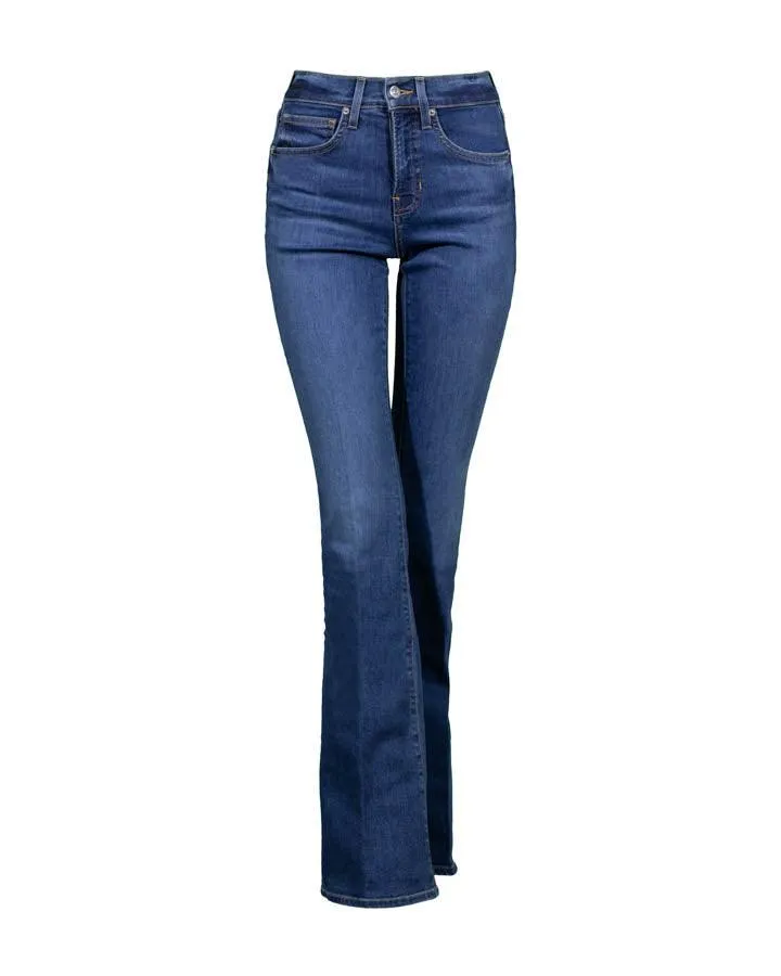 Veronica Beard Beverly High Rise Skinny Flare Jeans