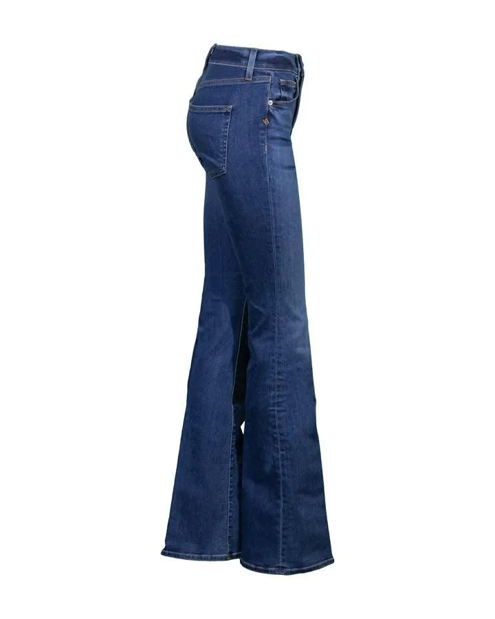 Veronica Beard Beverly High Rise Skinny Flare Jeans