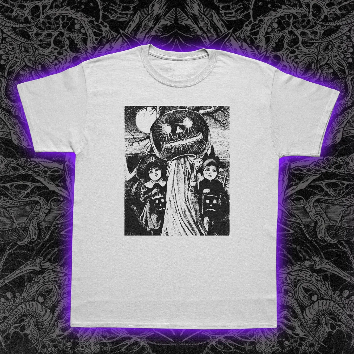 Victorian Great Pumpkin Slim Fit Tee