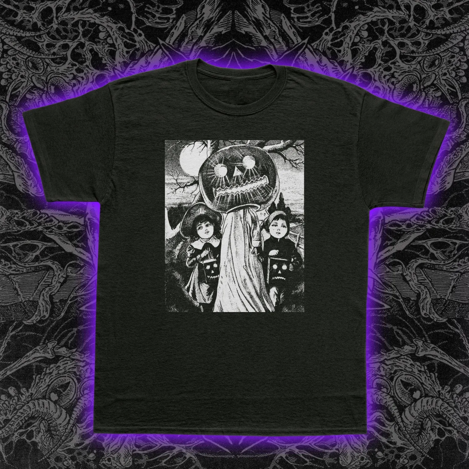 Victorian Great Pumpkin Slim Fit Tee