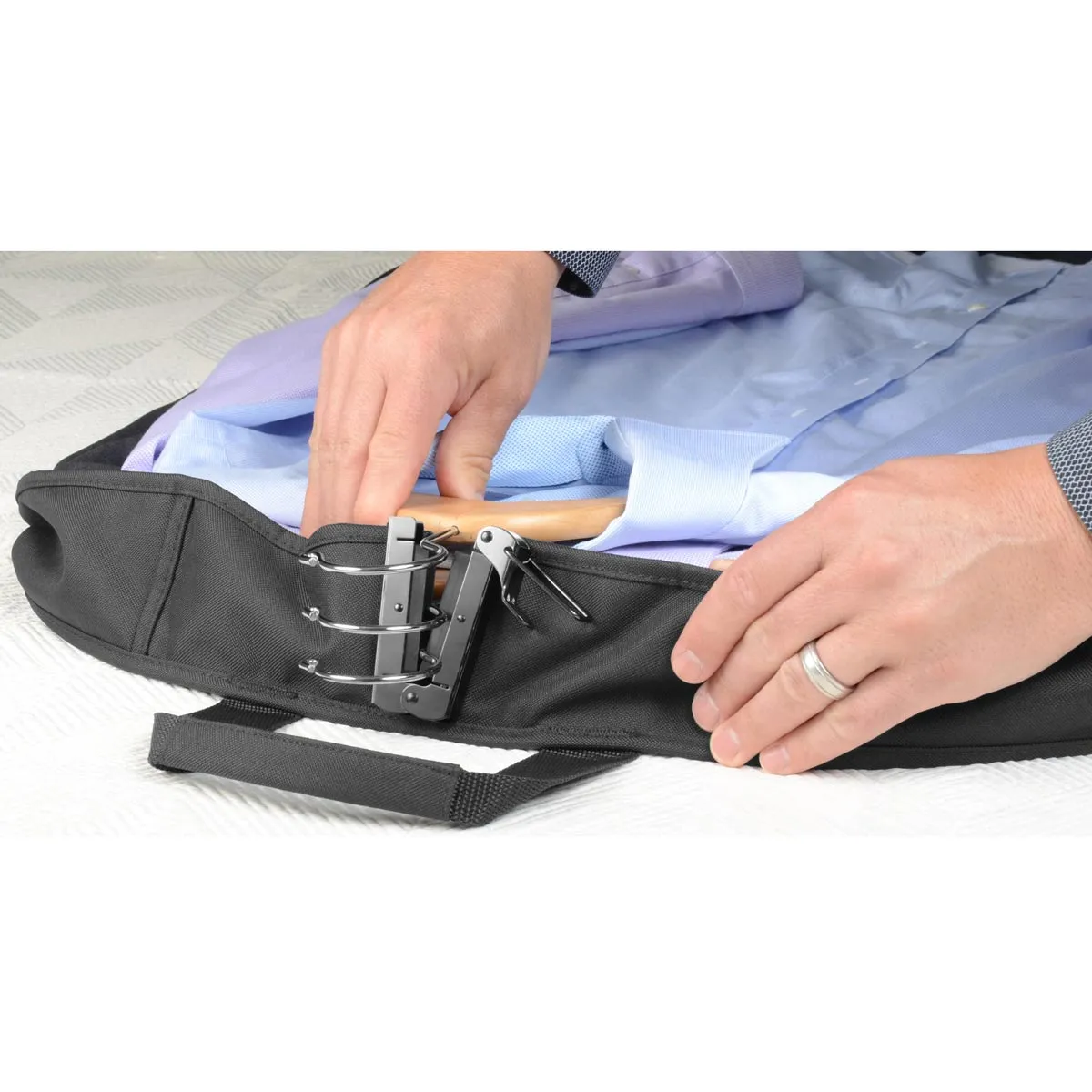 Wally Bags 40" Garment Bag with Carrying Handles