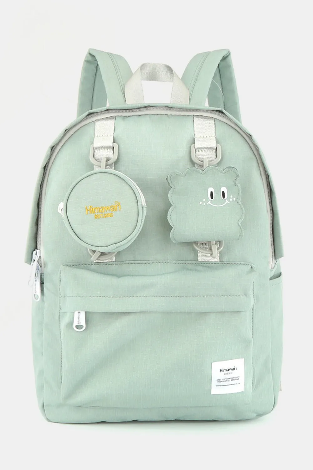 Waterproof Canvas Backpack Bag with Removable Coin Purse