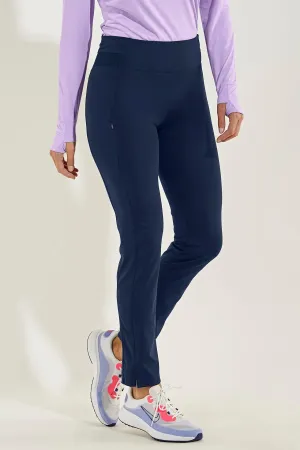 Women's Azora Straight Leg Active Pants  |  Navy