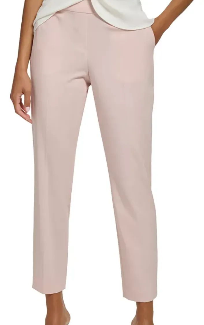 Women's Infinite Stretch Straight-Leg Ankle Pants- SIZE 4