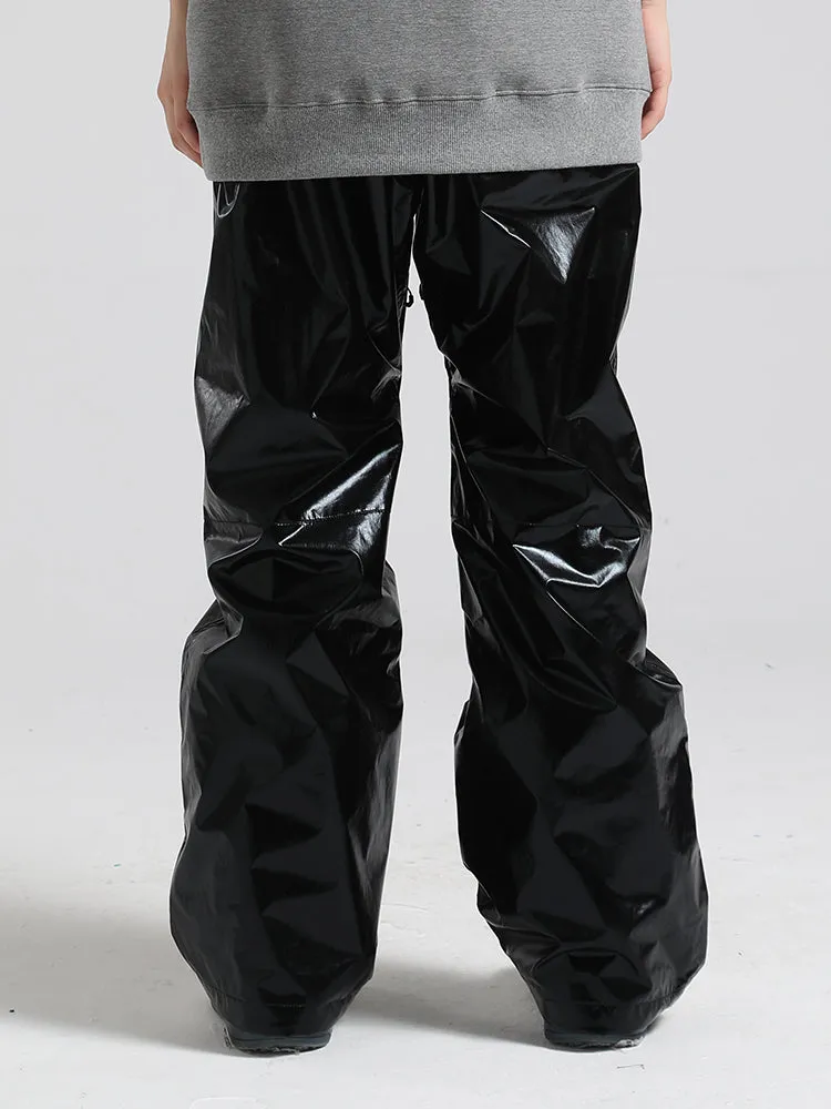 Women's White Dazzling Ski Pants